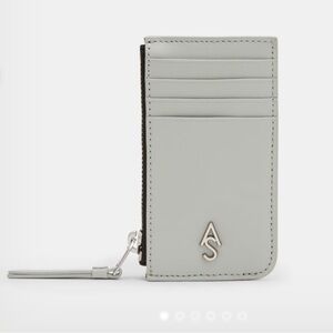 All Saints Leather Cardholder NWOT